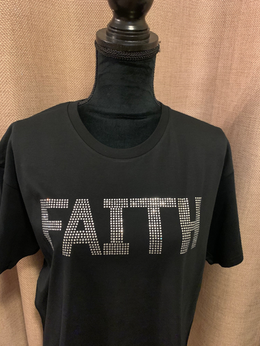 Faith Rhinestone Short Sleeve Shirt (1)